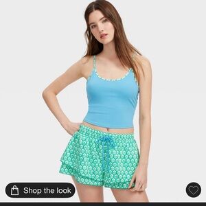 Roller Rabbit x Target Women’s Tank Top soft  blue. Size small